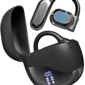 AI Translation Earbuds Real Time, 144 Language Translator Earbuds for iPhone and Android 3-in-1 Translation Headphones Translating Device for Travel Business Learning with Charging Case(Black)