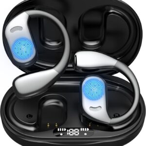2025 AI Language Translator Earbuds Real Time, OWS 3-in-1 Translation Earbuds 144 Languages & Accents and Long Battery Life, Ideal for Travel and Business (Black)