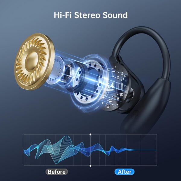 Real-Time AI Translation Earbuds | 144-Language 3-in-1 Wireless Headphones for Global Communication – Travel, Business, & Learning (iOS/Android Compatible) - Image 5